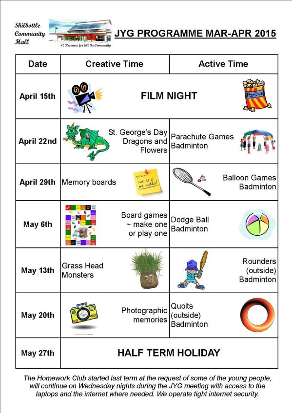 Programme Apr - May 2015